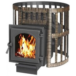 Чугунная печь для бани Везувий Легенда Ковка 22 (270)